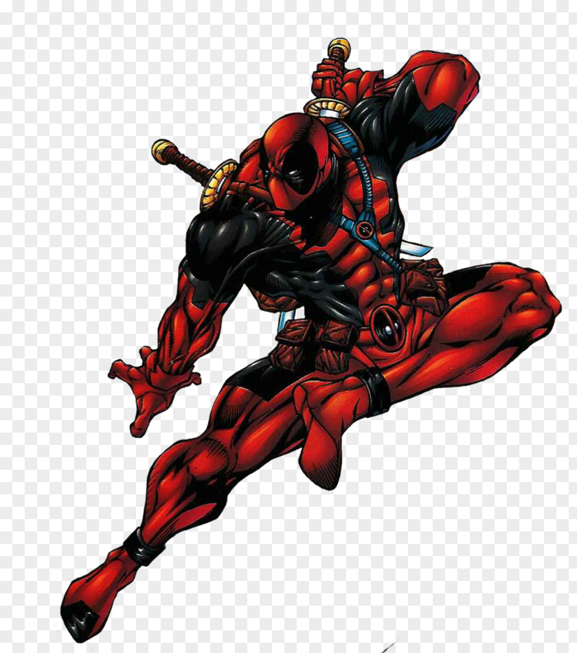Deadpool Superhero Comic Book Comics PNG