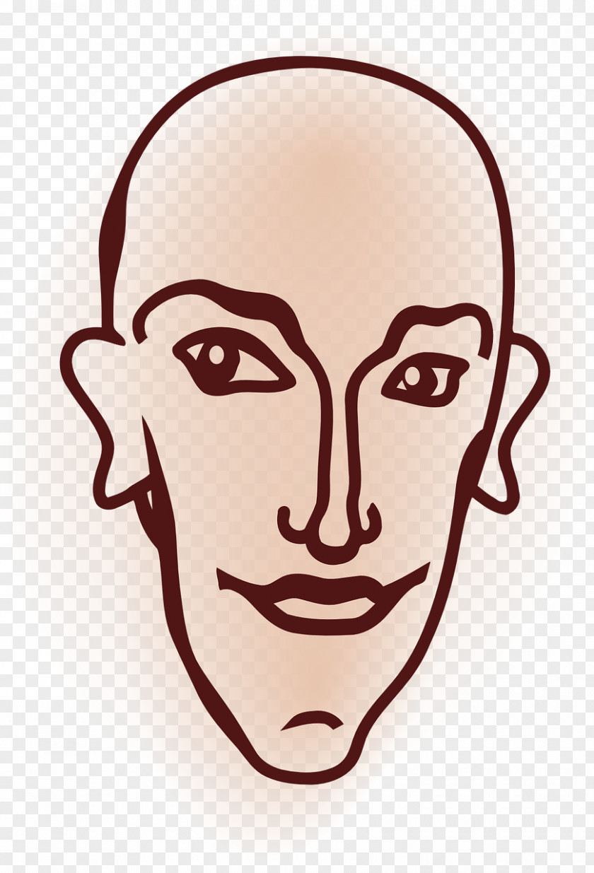 Face Digital Art Drawing PNG