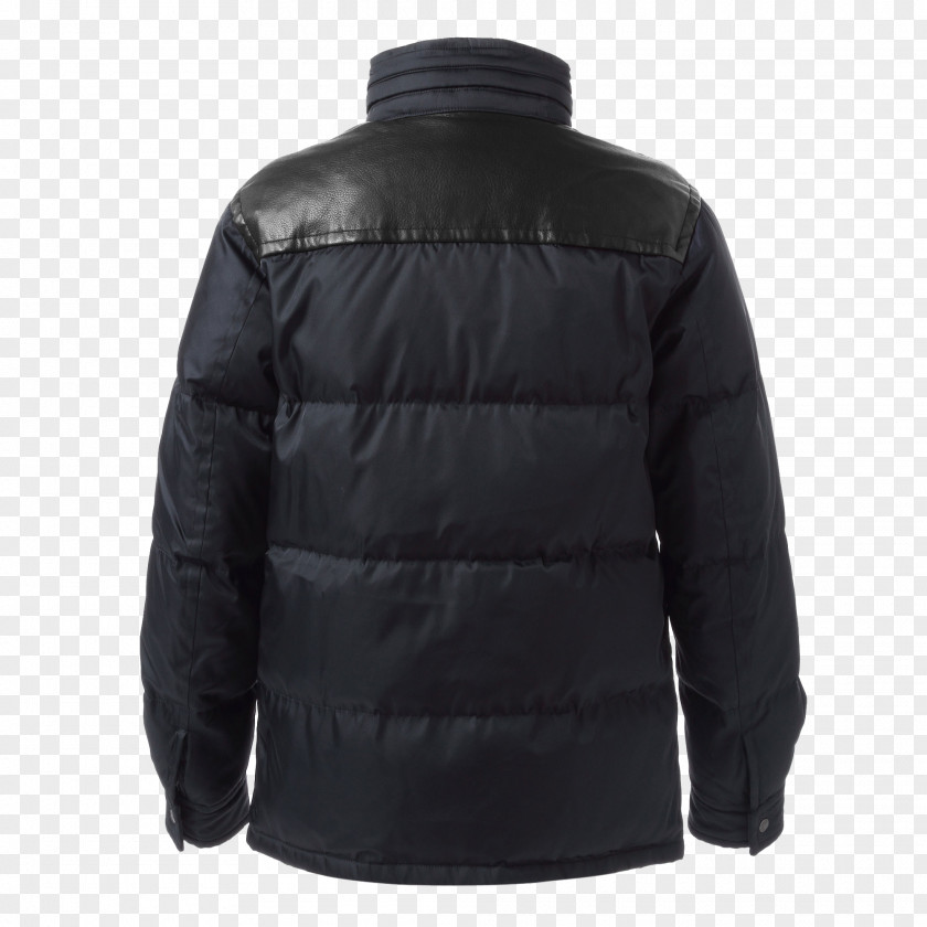 Men's Down Jacket On The Back Levi Strauss & Co. Feather Polar Fleece Daunenjacke PNG