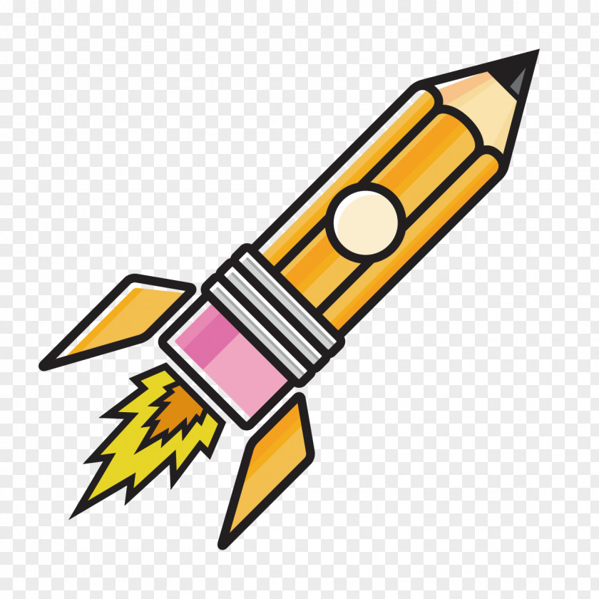 Cartoon Rocket Logo Creativity Icon PNG