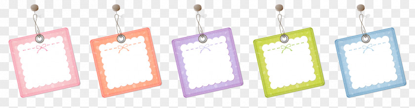 Color Block Tag Triangle PNG