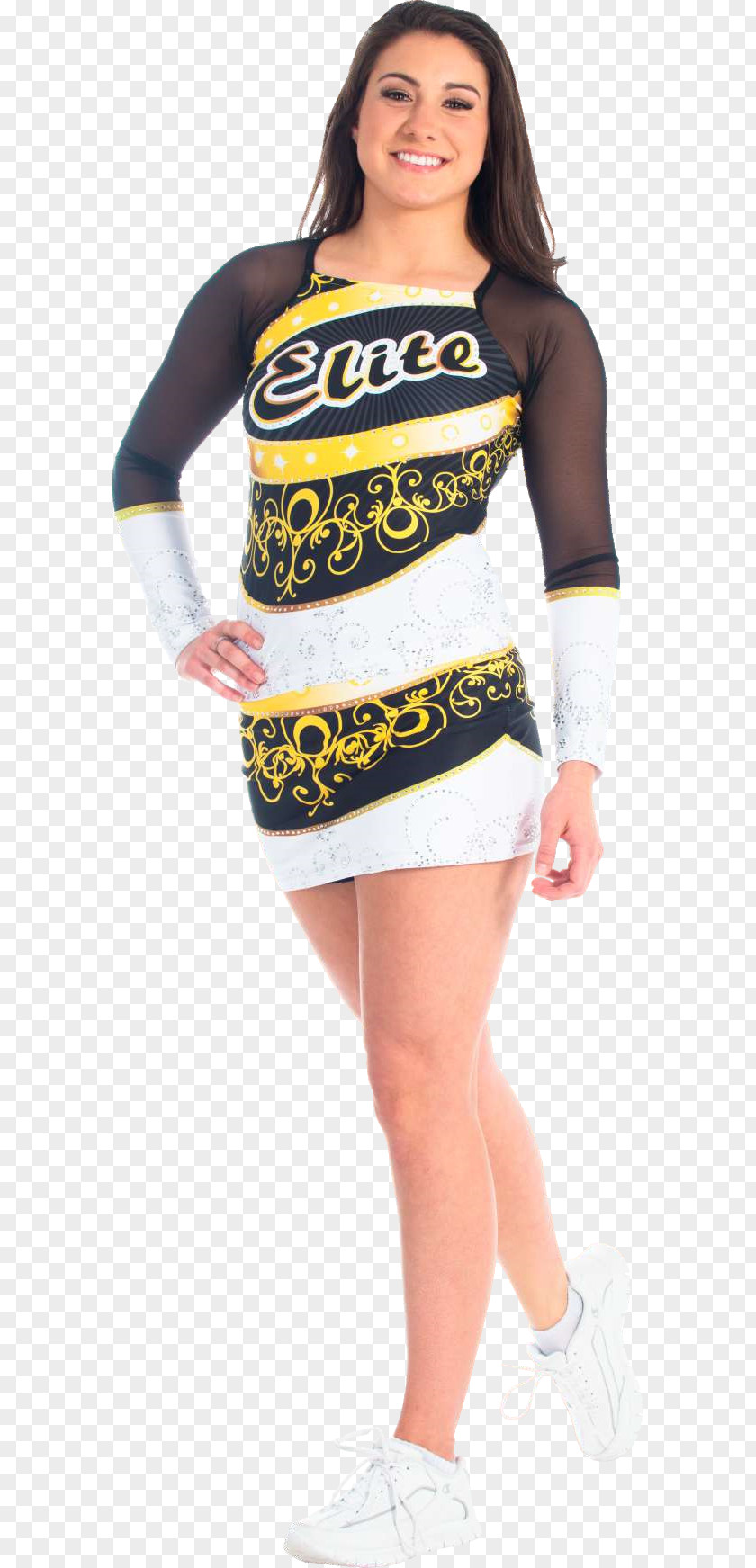 Sublimated Cheer Uniforms Cheerleading Clothing Sportswear PNG