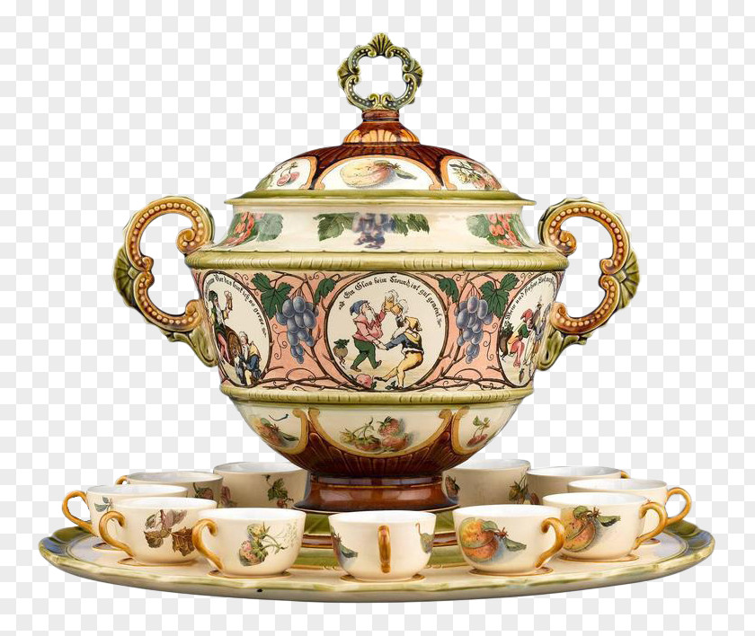 Vase Tureen Porcelain Tableware Clip Art PNG