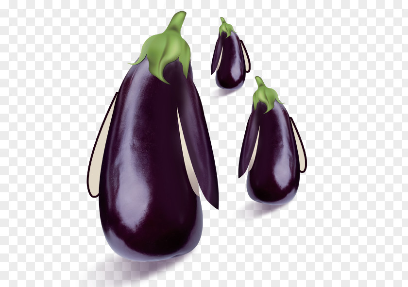 Creative Small Eggplant Fila Cafeteria Poster PNG
