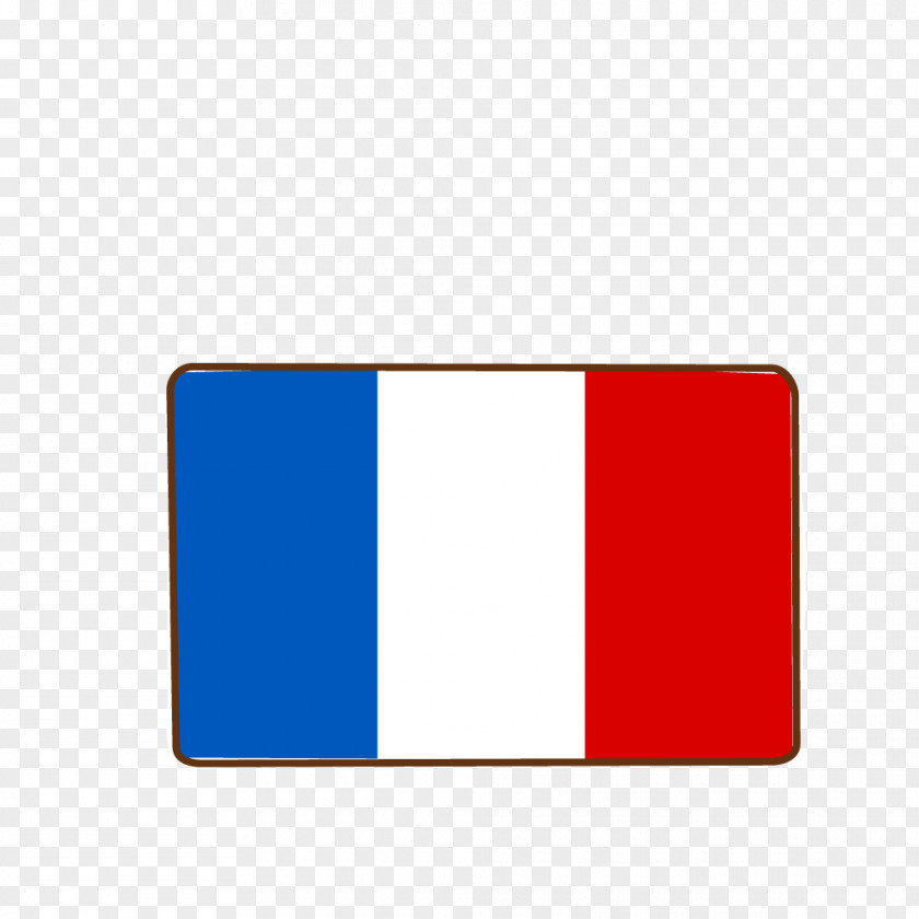 French Flag Brand Area Pattern PNG