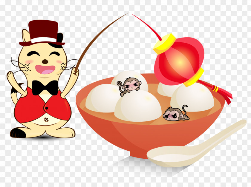 Mouse Lift Lantern Vector Tangyuan Clip Art PNG