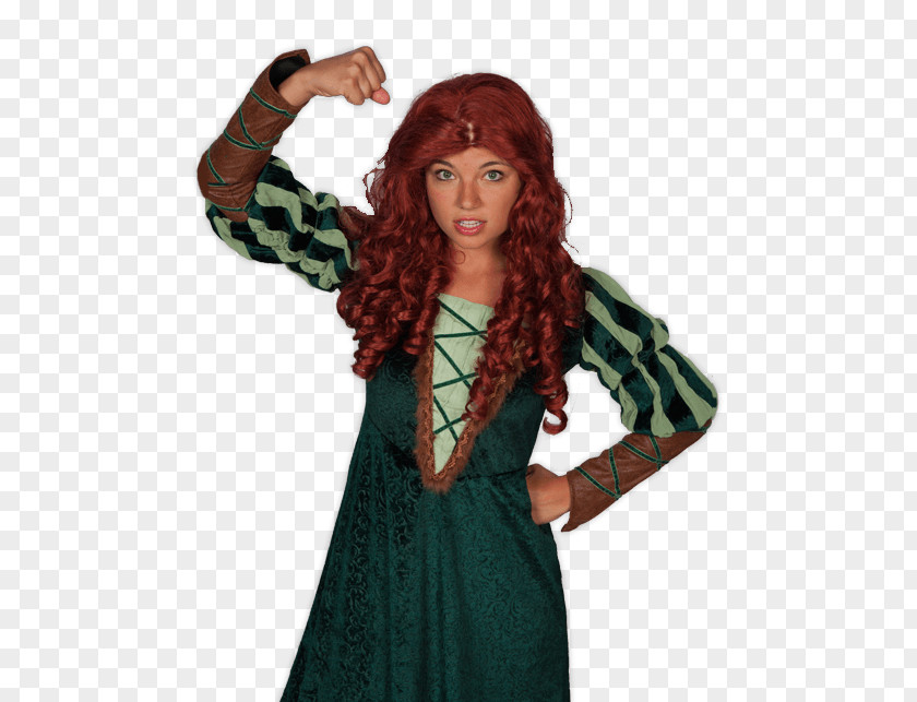 Party Merida Brave Birthday Costume PNG