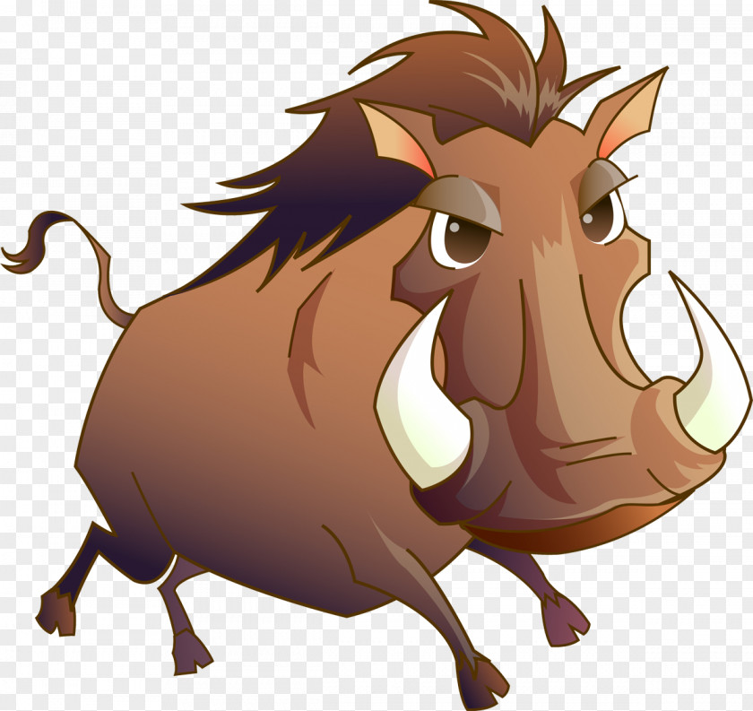 Pig Wild Boar Clip Art Peccary Horse PNG