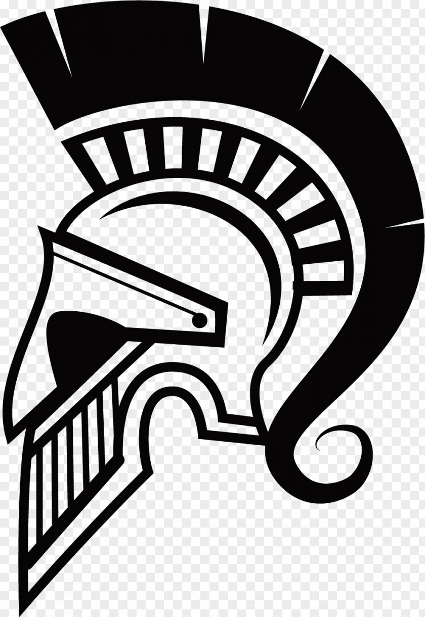 Roman Warrior Helmet Ancient Rome Logo Army PNG