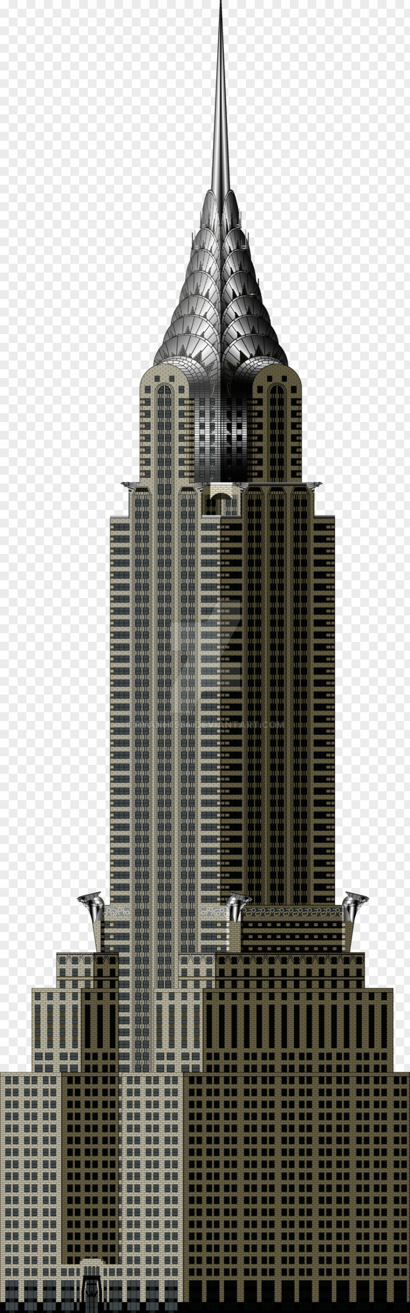Building Chrysler Empire State Sony PNG