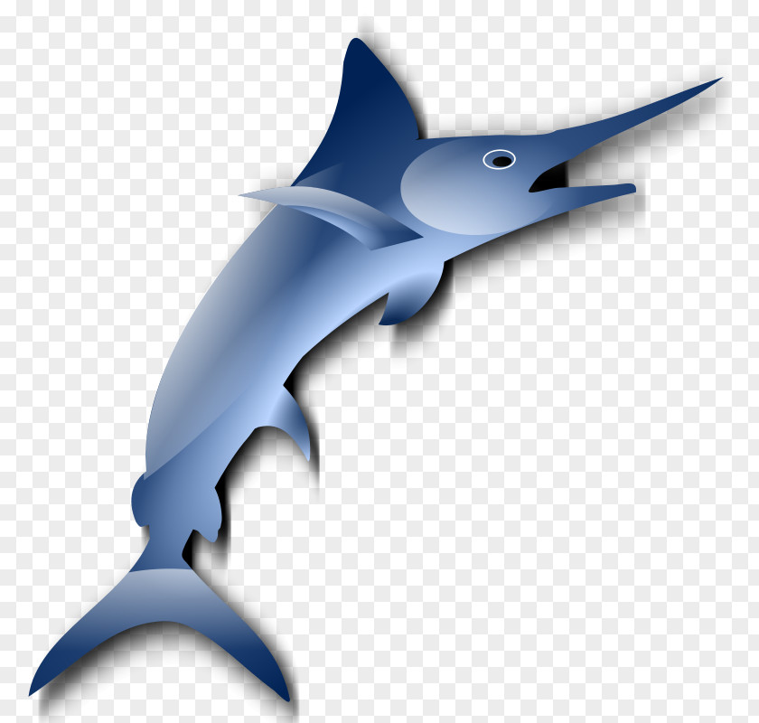 Long-billed Blue Whale Sailfish Clip Art PNG