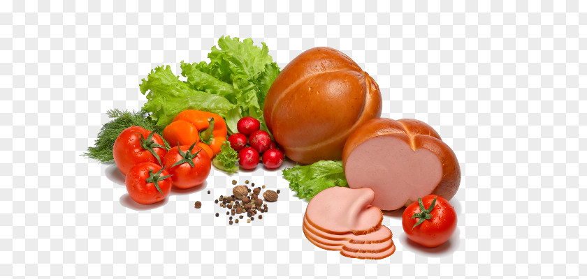 Sausage Meat Vegetarian Cuisine Charcuterie Kielbasa PNG