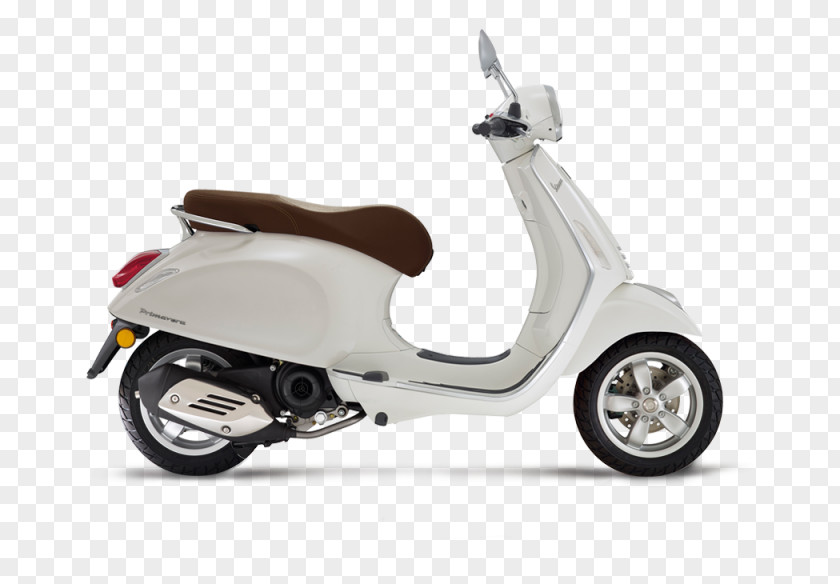 Scooter Vespa Primavera Motorcycle Four-stroke Engine PNG