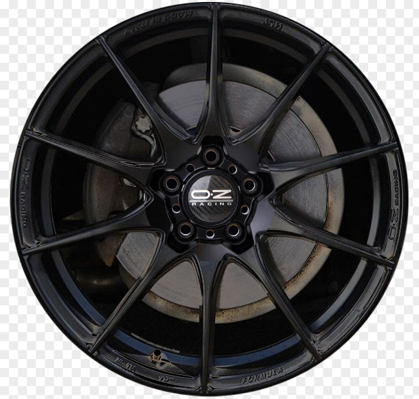 Formula One Tyres Alloy Wheel Tire OZ Group Spoke PNG