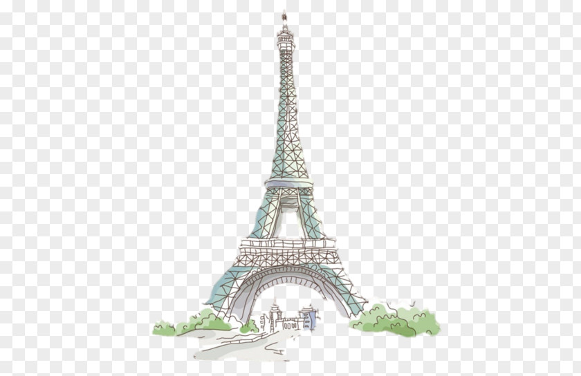 Glamor Side Eiffel Tower CN Drawing Willis PNG