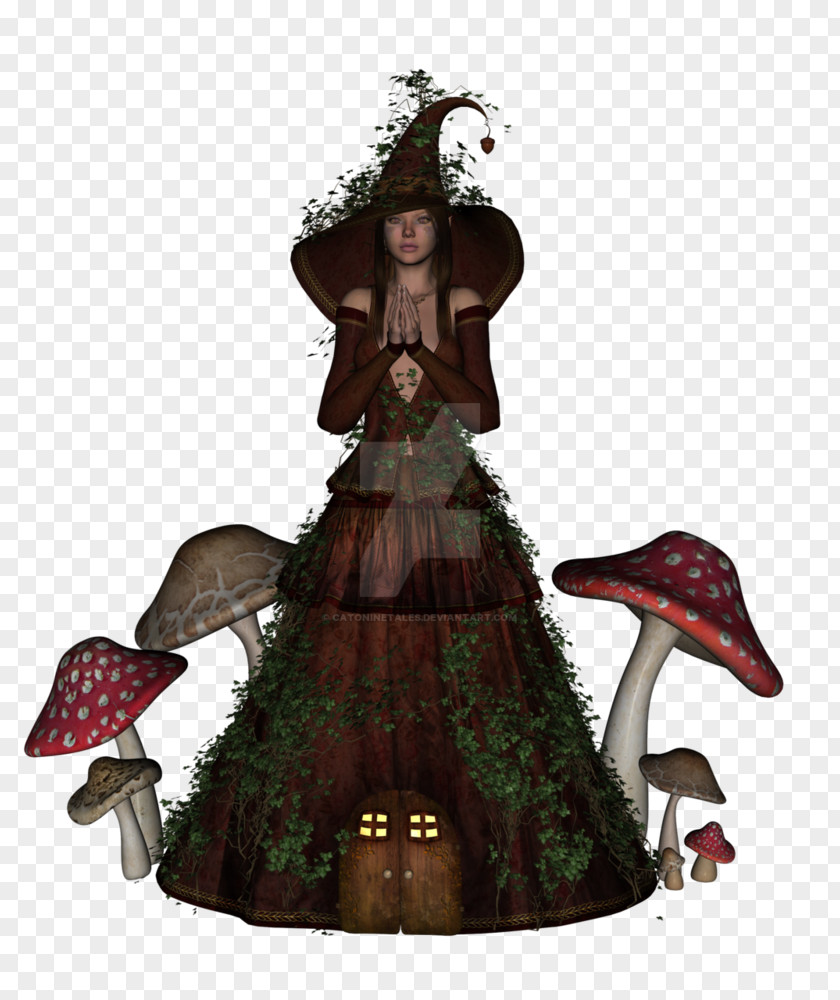 Tree Christmas Ornament Costume Design Figurine PNG