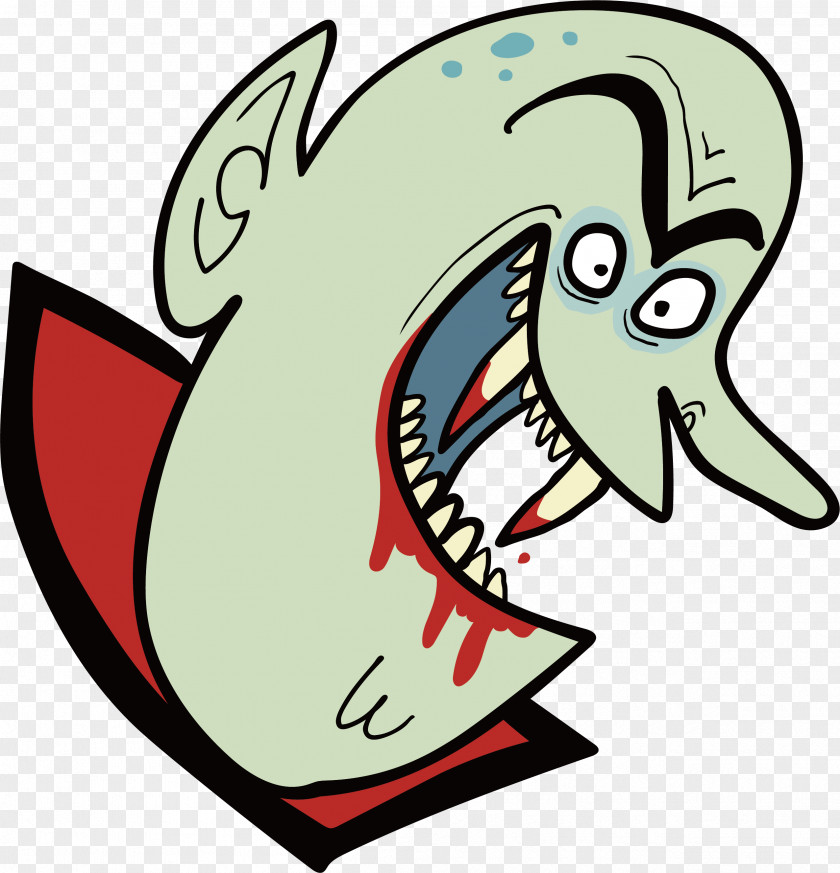 Vicious Vampire Clip Art PNG