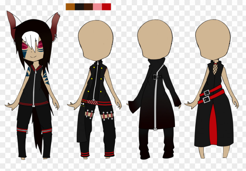 Visual Kei Character Costume Fiction Animated Cartoon PNG