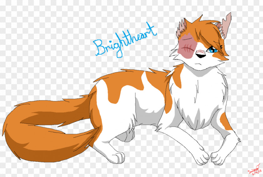 Bright Ideas Brightheart Cats Of The Clans Into Wild Warriors Fan Art PNG