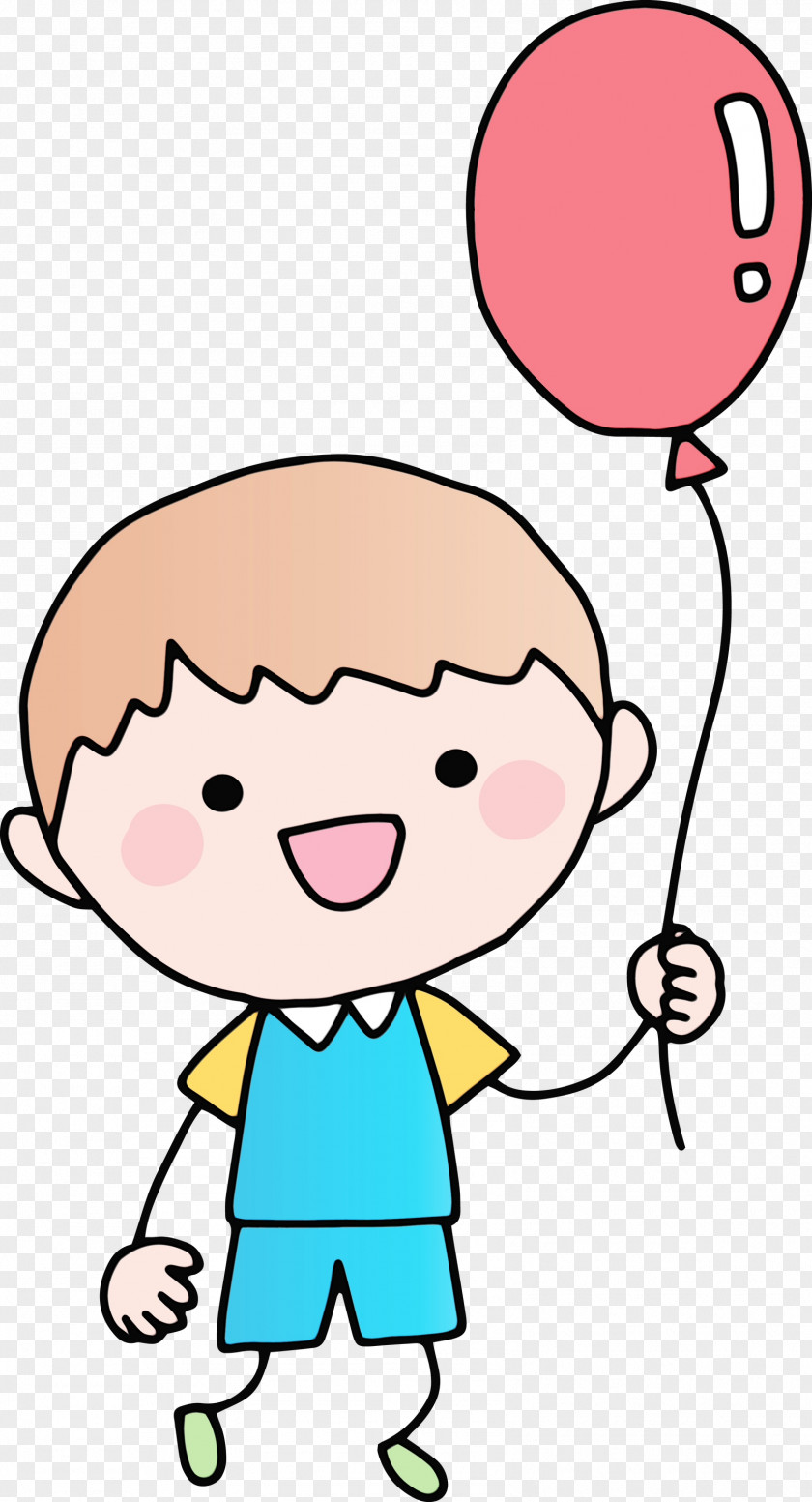 Cartoon Pink M Balloon Character Area PNG
