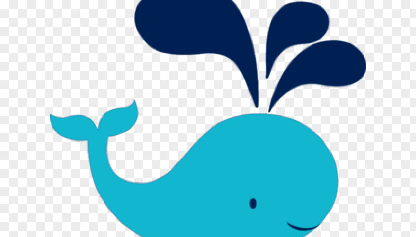 Cetacea Azure Whale Cartoon PNG