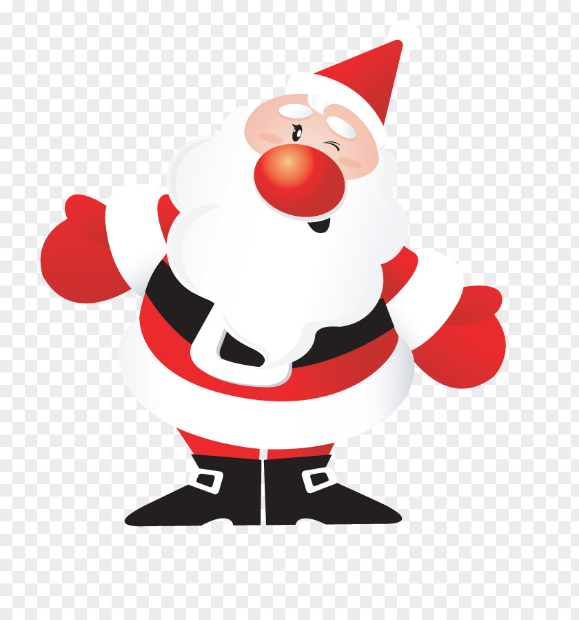 Clause Vector Santa Claus Christmas PNG