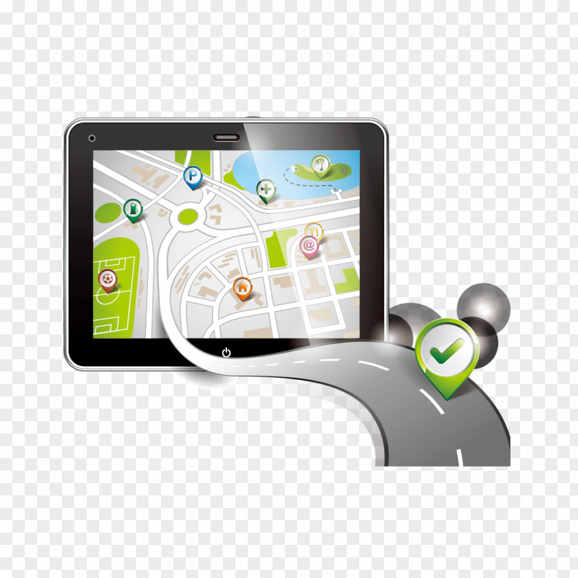 Map Positioning System GPS Navigation Device Pointer Royalty-free Icon PNG