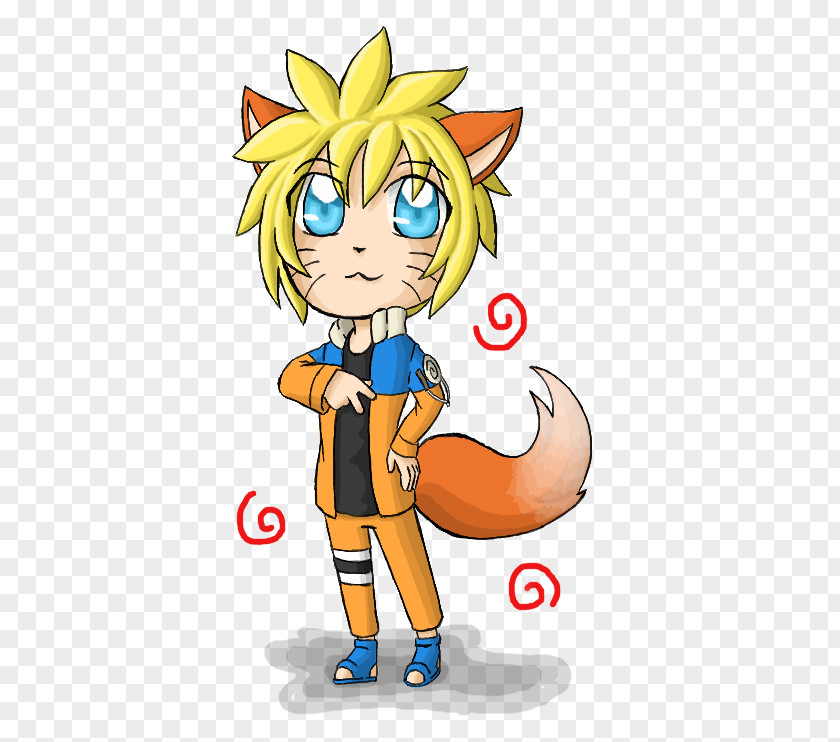 Naruto Fox Vertebrate Cartoon Clip Art PNG