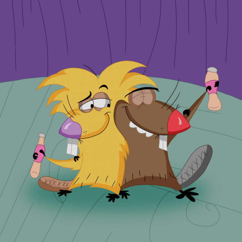 Beaver Animated Cartoon Nickelodeon Network PNG