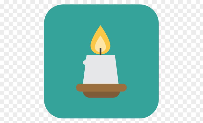 Candle Brand Yellow Cone PNG