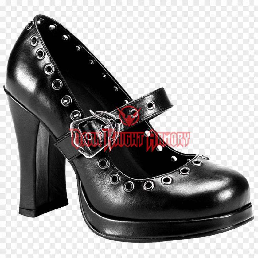 Mary Jane High-heeled Shoe Platform Court Pleaser USA, Inc. PNG