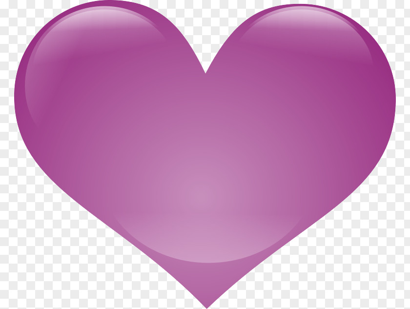 Purple Heart Violet PNG