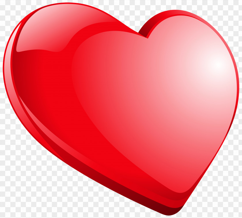 Red Heart Clip Art PNG