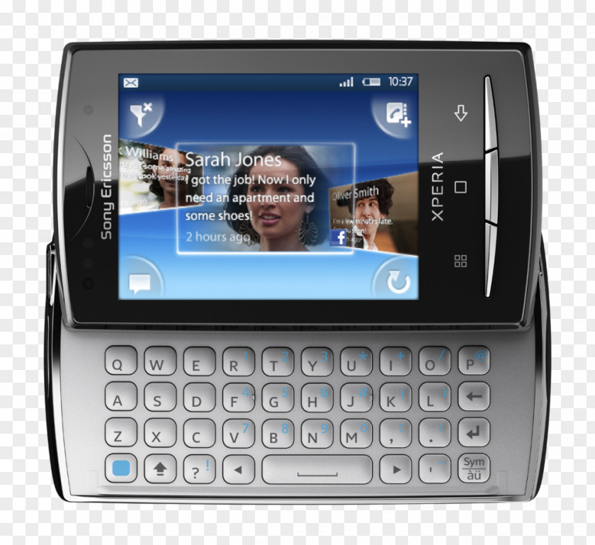 Smartphone Sony Ericsson Xperia X10 Mini Pro PNG