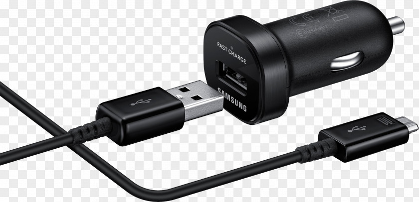 USB Battery Charger Samsung Galaxy S8 USB-C Quick Charge PNG