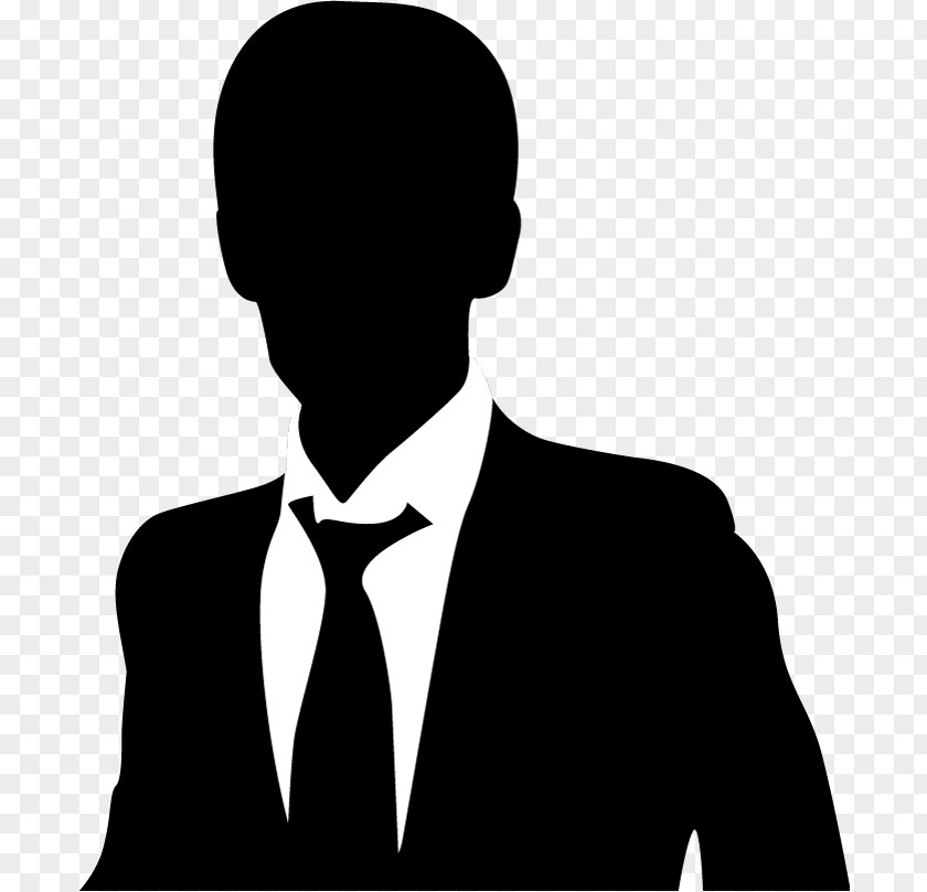 Vector Business Profile Businessperson Silhouette Company PNG
