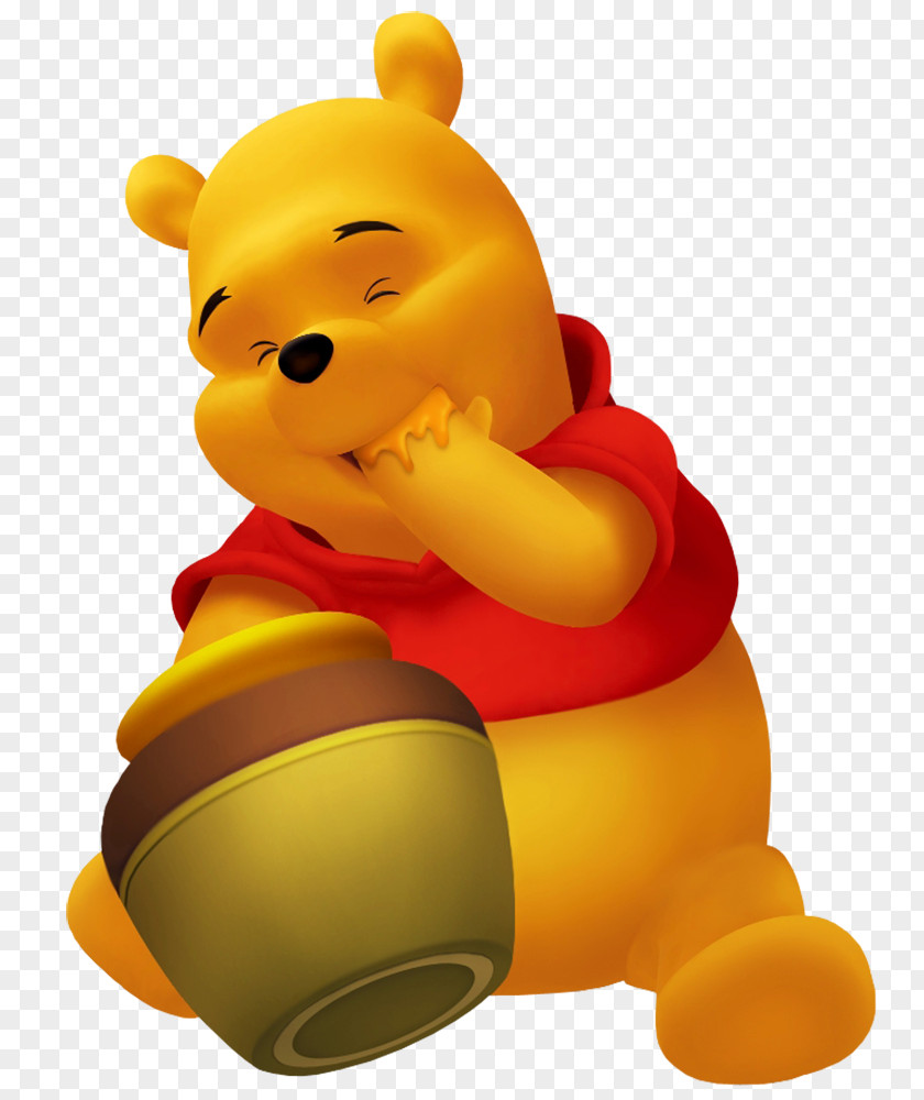 Winnie The Pooh Kingdom Hearts III Birth By Sleep Hearts: Chain Of Memories PNG