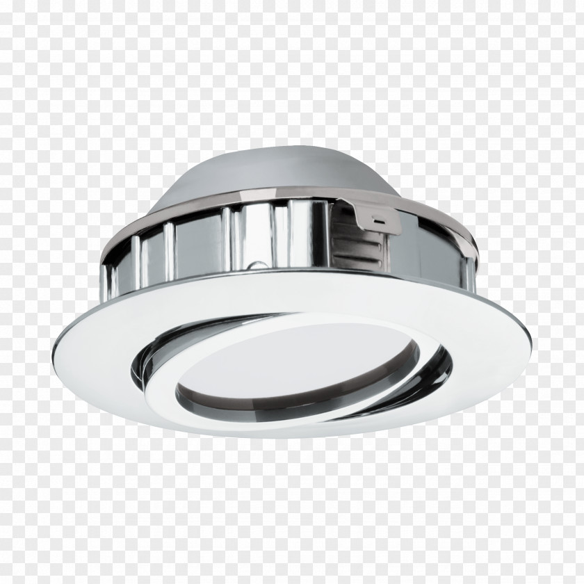 Luminous Efficiency Silver Ceiling Fixture Product Design Angle PNG