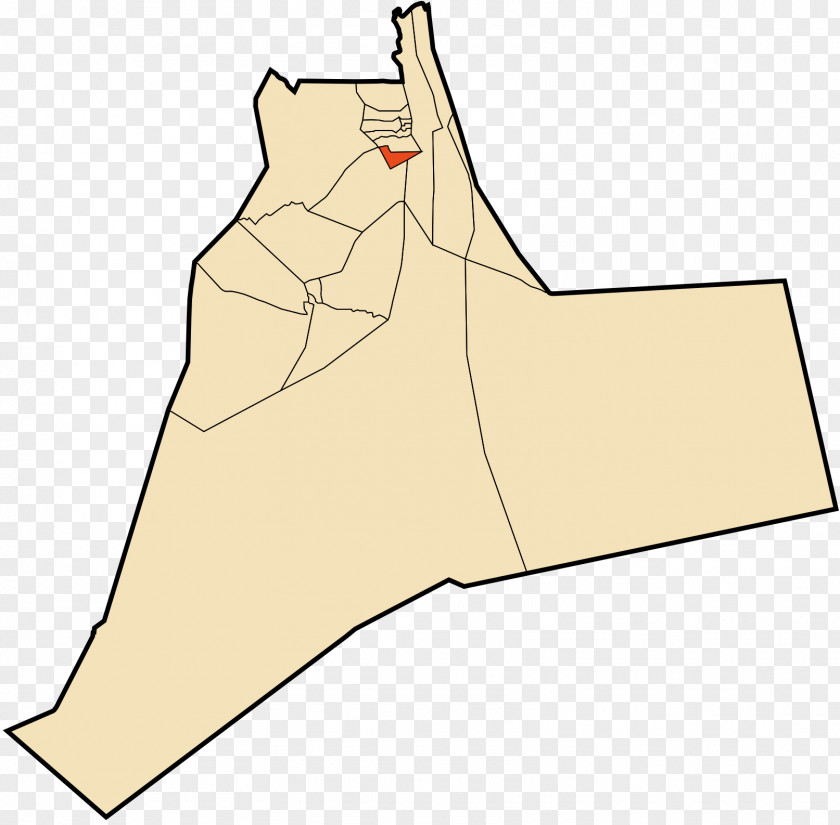 Map Tebesbest Sidi Khouiled Tamacine Ouargla Touggourt District PNG