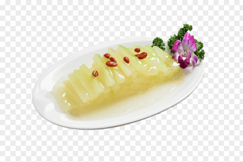 Melon Salad Wax Gourd Dish PNG