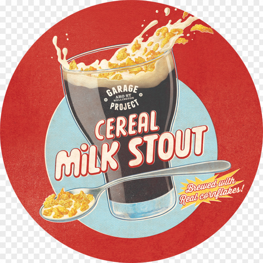Milk Breakfast Cereal Stout Food Garage Project PNG