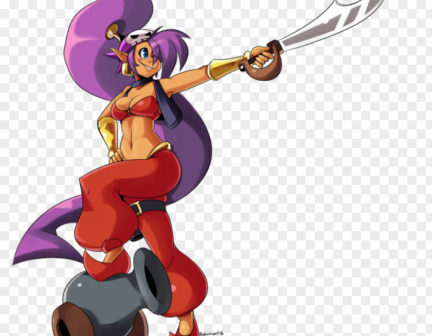 Shantae And The Pirate's Curse Shantae: Half-Genie Hero Risky's Revenge WayForward Technologies Fan Art PNG