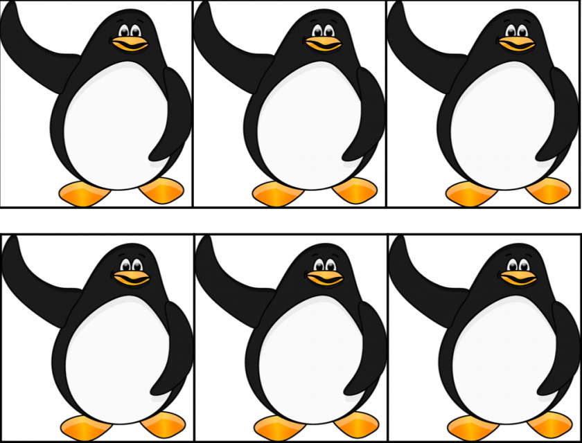 Reading Pictures 365 Penguins Clip Art PNG