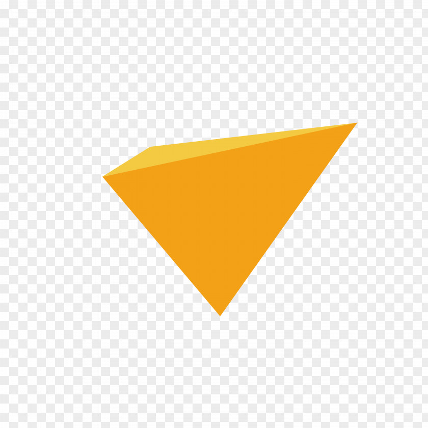 Yellow Triangle PNG