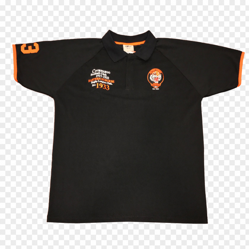 T-shirt Eastern Suburbs Tigers Langlands Park Polo Shirt PNG