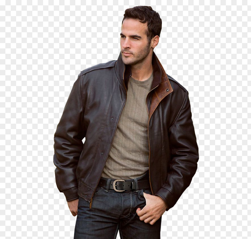 Volkswagen Flight Jacket Sheepskin Leather PNG