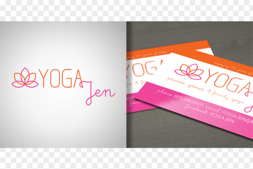 Yoga Business Cards Logo Card Design Instructor PNG
