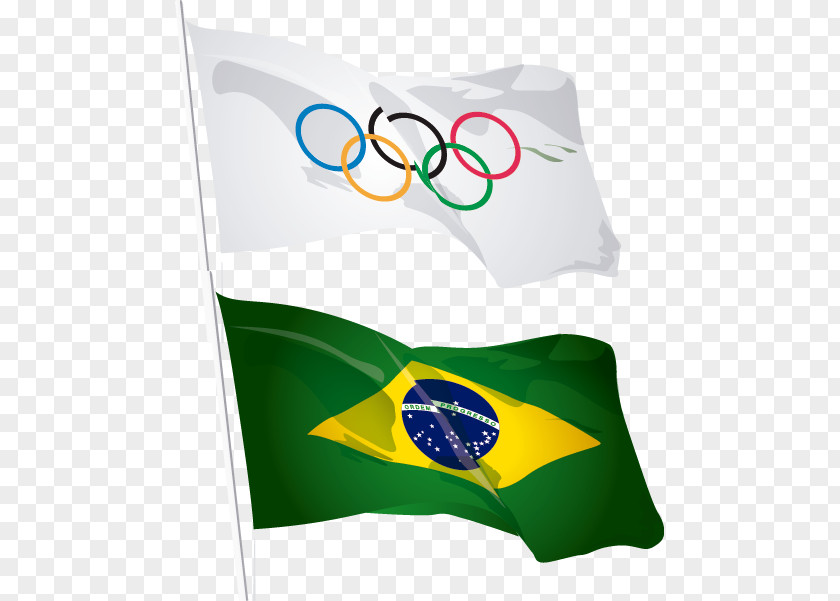 Brazil Rio Olympic Flag Of 2014 FIFA World Cup PNG