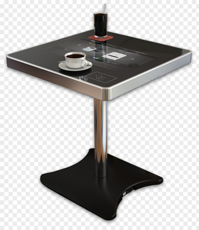 Display Table Touchscreen Device Multi-touch Coffee PNG
