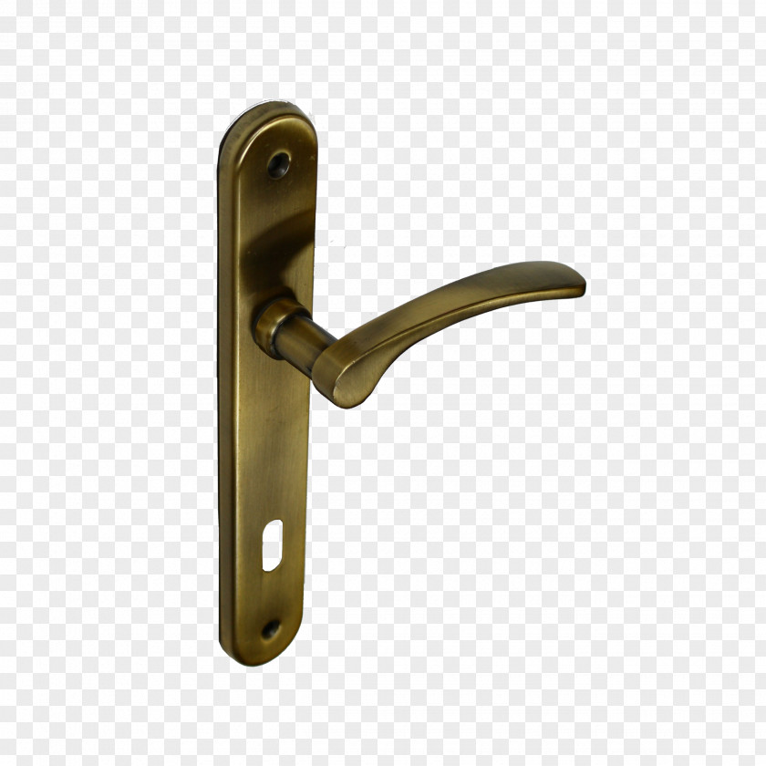 Door Handle Window Bronze PNG